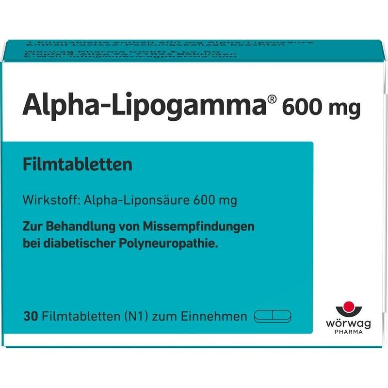 ALPHA-LIPOGAMMA 600 mg Filmtabletten