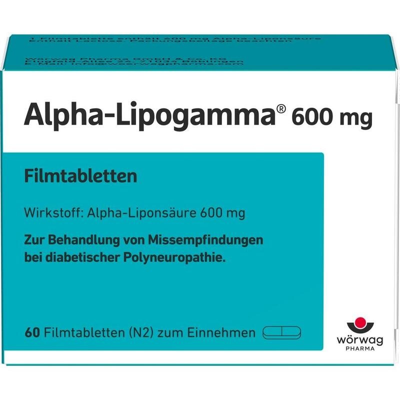 ALPHA-LIPOGAMMA 600 mg Filmtabletten