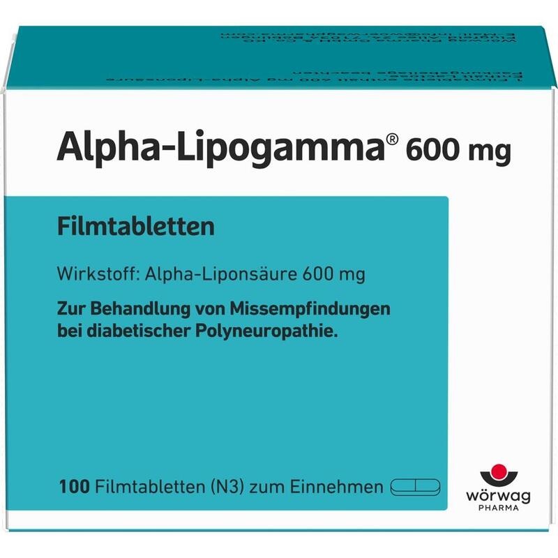 ALPHA-LIPOGAMMA 600 mg Filmtabletten