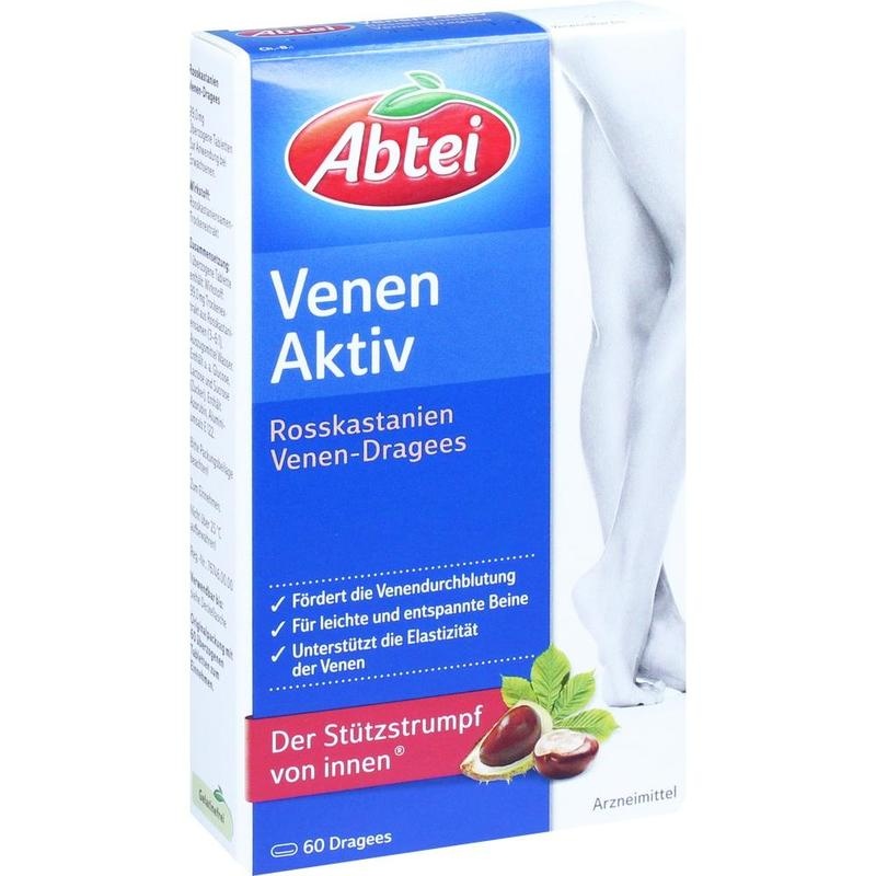 ABTEI Rosskastanie Venen-Dragees
