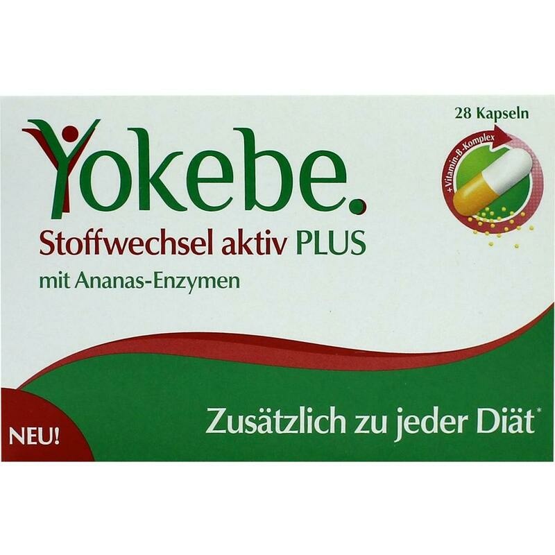 YOKEBE Plus Stoffwechsel aktiv Kapseln