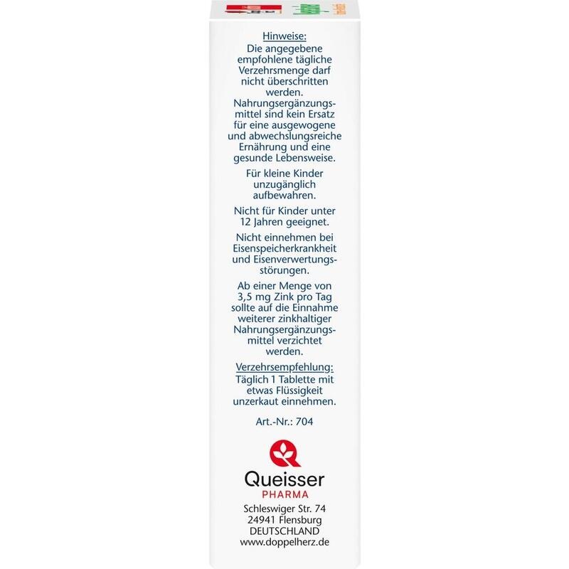 DOPPELHERZ Vegetarier Vitamine+Mineralstoffe aktiv