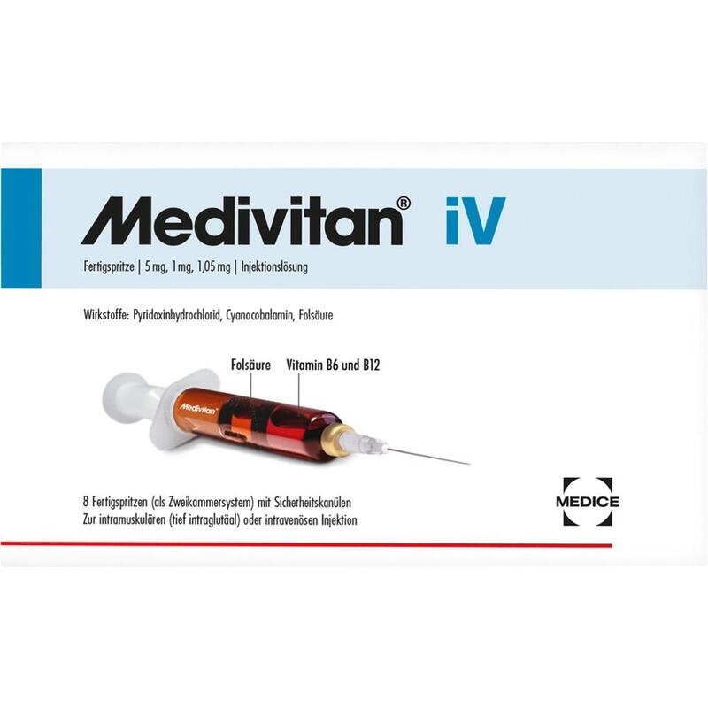 MEDIVITAN iV Injektionslösung in Zweikammerspritze