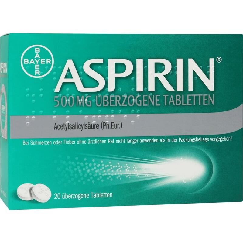 ASPIRIN 500 mg überzogene Tabletten