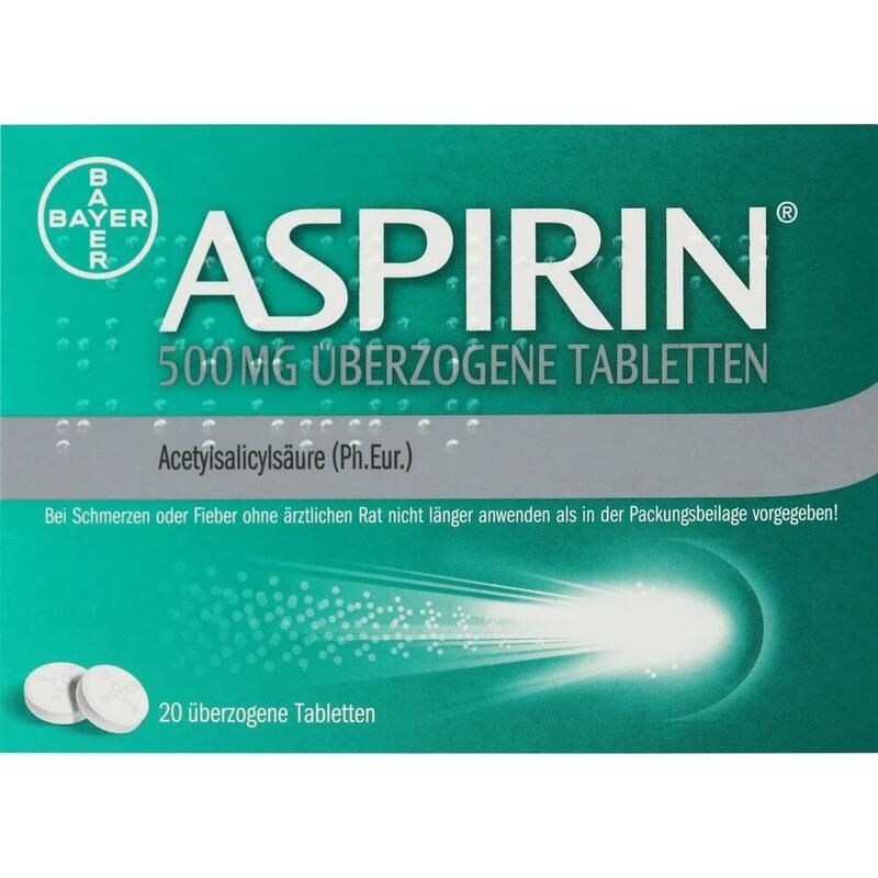 ASPIRIN 500 mg überzogene Tabletten