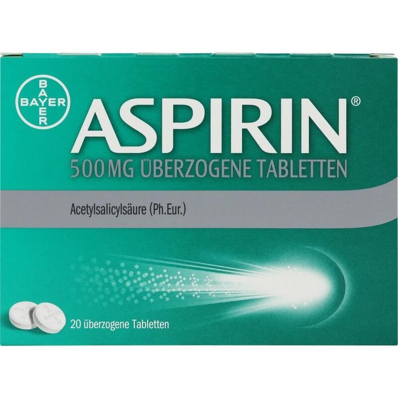 ASPIRIN 500 mg überzogene Tabletten