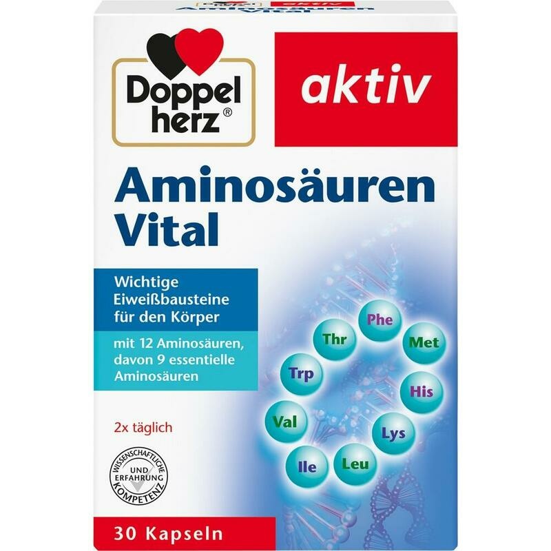 DOPPELHERZ Aminosäuren Vital Kapseln