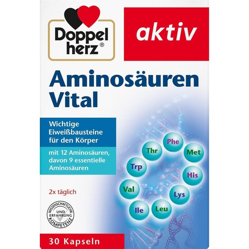 DOPPELHERZ Aminosäuren Vital Kapseln