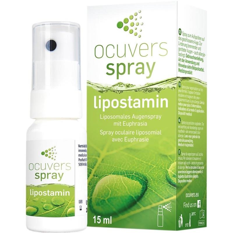 OCUVERS spray lipostamin Augenspray mit Euphrasia