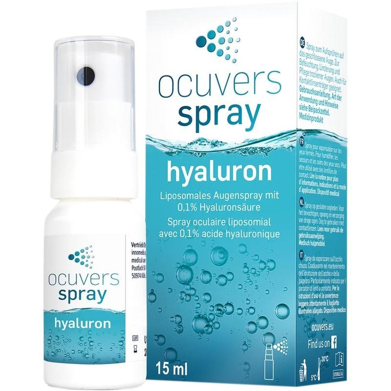 OCUVERS spray hyaluron Augenspray mit Hyaluron