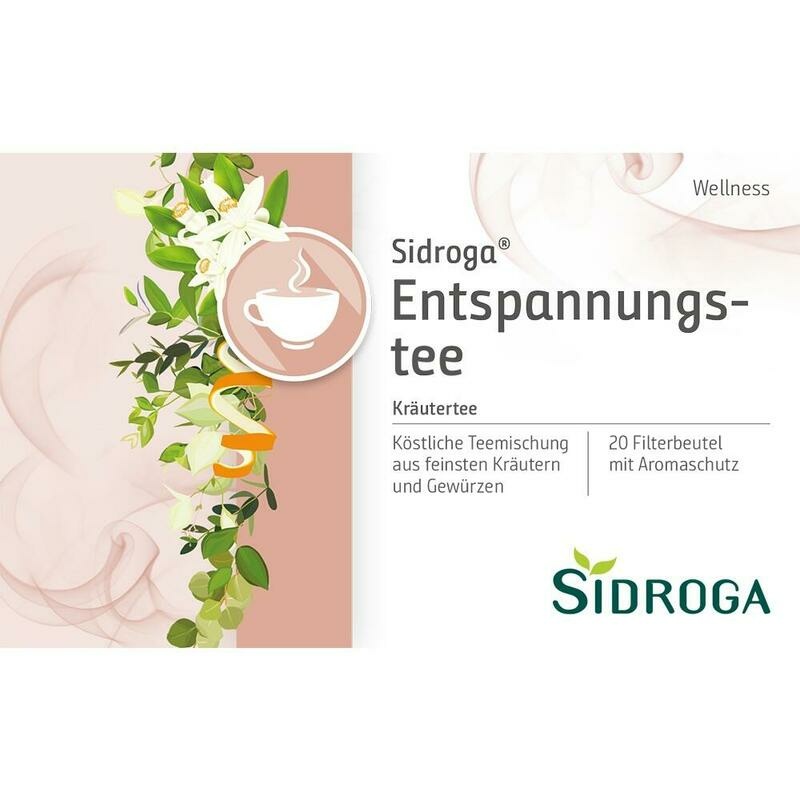 SIDROGA Wellness Entspannungstee Filterbeutel