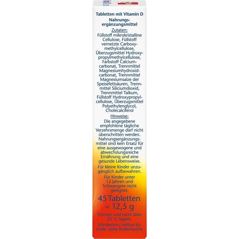 DOPPELHERZ Vitamin D3 1000 I.E. EXTRA Tabletten