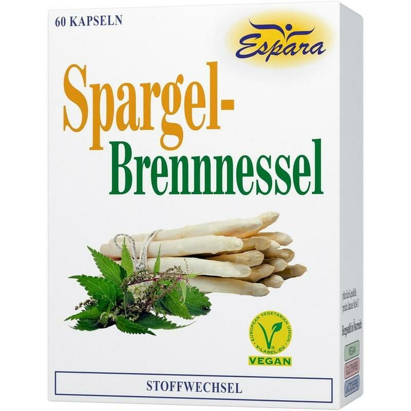 SPARGEL-BRENNESSEL-Kapseln