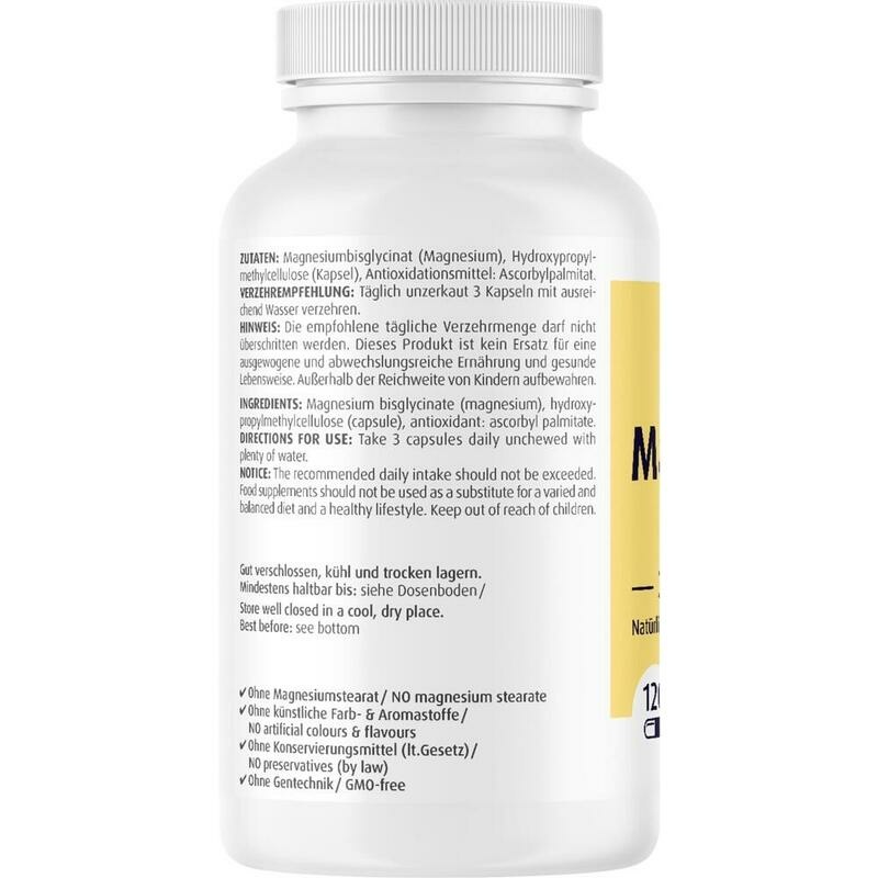 MAGNESIUM CHELAT Kapseln hoch bioverfügbar