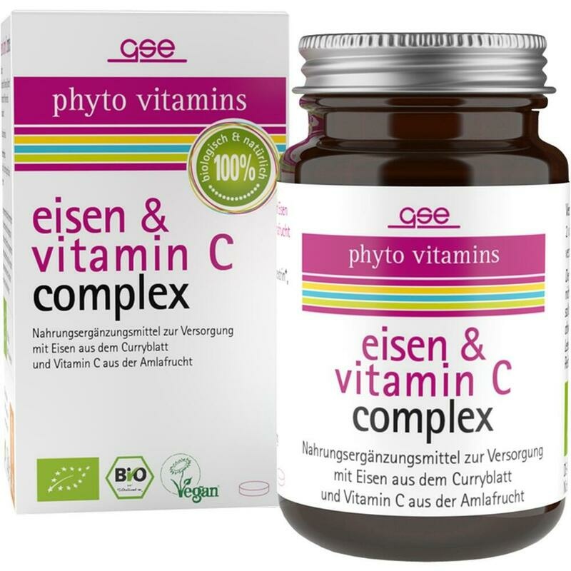 GSE Eisen & Vitamin C Complex Bio Tabletten