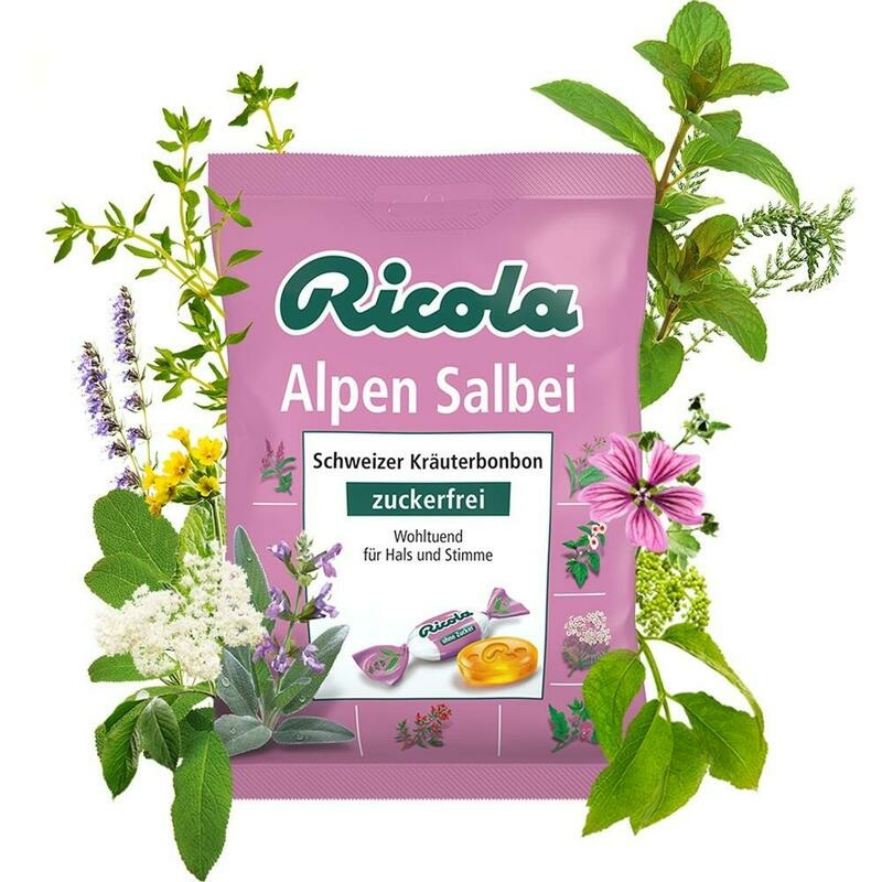 RICOLA o.Z.Beutel Salbei Alpen Salbei Bonbons