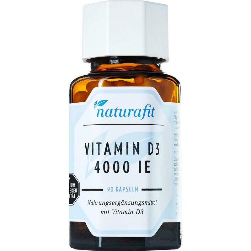 NATURAFIT Vitamin D3 4000 I.E. Kapseln