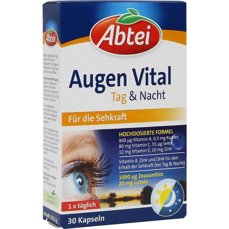 ABTEI Augen Vital Tag & Nacht Kapseln