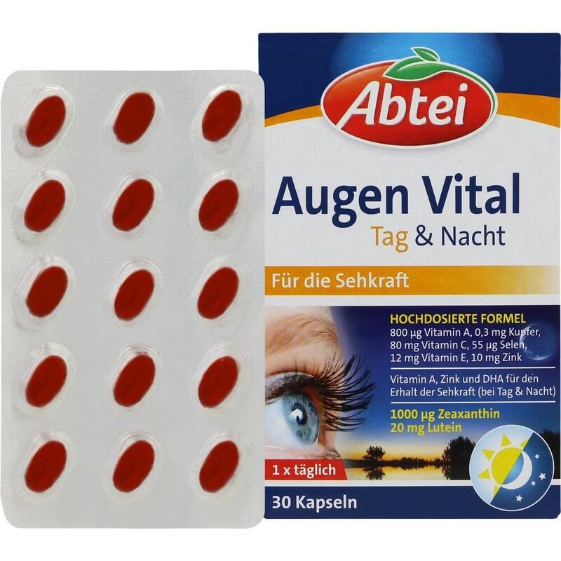 ABTEI Augen Vital Tag & Nacht Kapseln