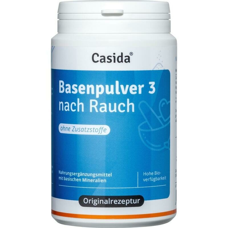 BASENPULVER 3 nach Rauch