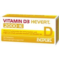 VITAMIN D3 HEVERT 2000 I.E. Tabletten