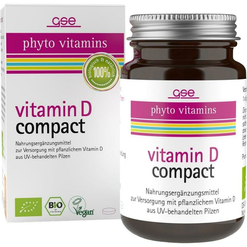 GSE Vitamin D Compact Bio Tabletten