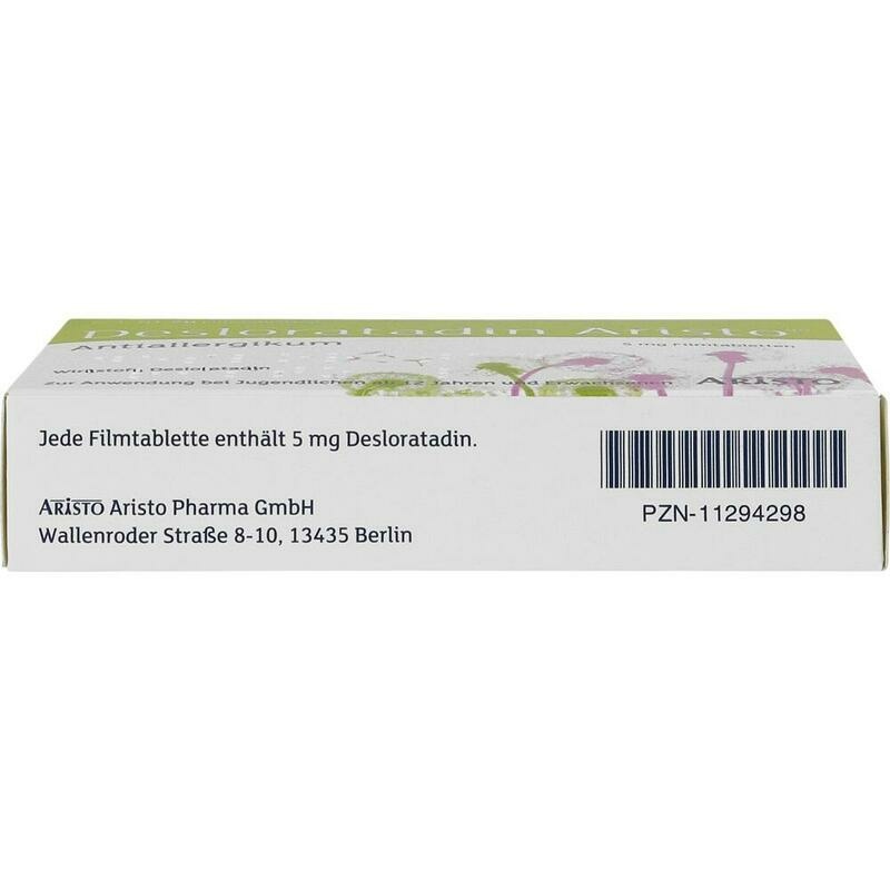 DESLORATADIN Aristo 5 mg Filmtabletten