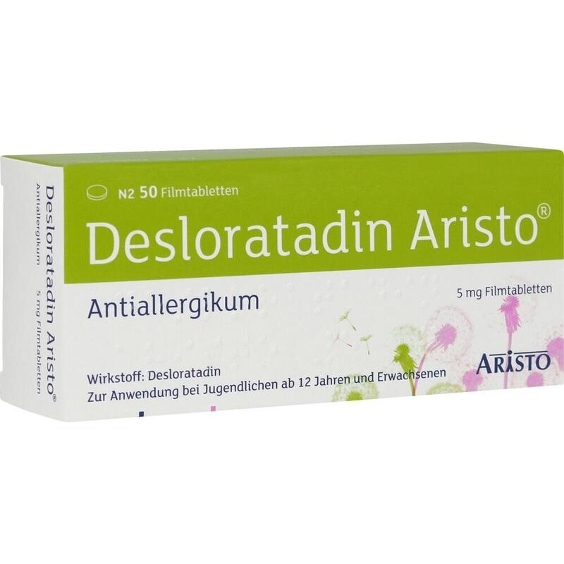 DESLORATADIN Aristo 5 mg Filmtabletten