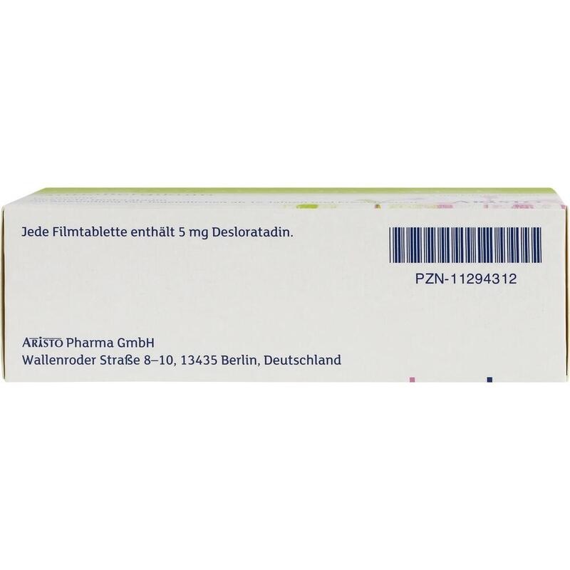 DESLORATADIN Aristo 5 mg Filmtabletten