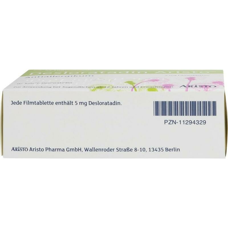 DESLORATADIN Aristo 5 mg Filmtabletten