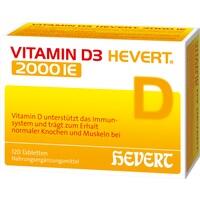 VITAMIN D3 HEVERT 2000 I.E. Tabletten