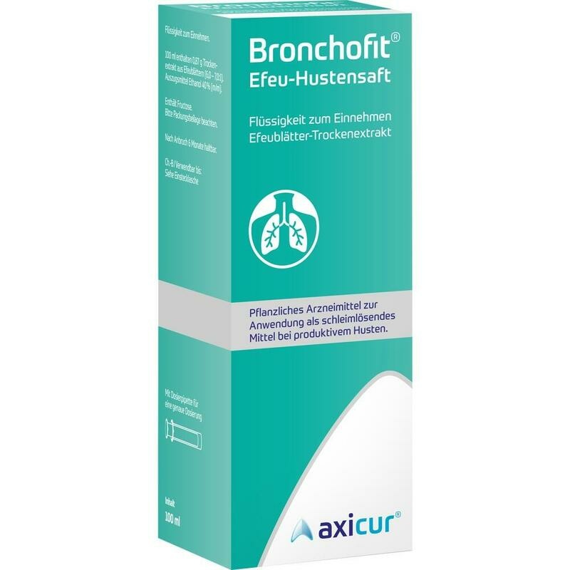 BRONCHOFIT Efeu-Hustensaft 0,87 g/100 ml FLE
