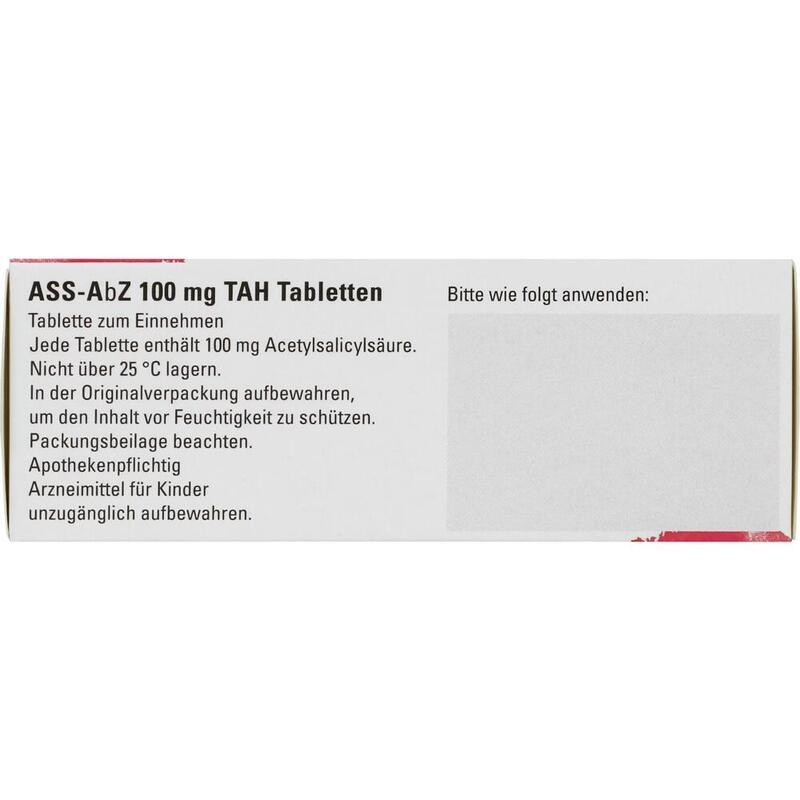 ASS AbZ 100 mg TAH Tabletten