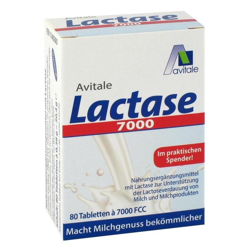 LACTASE 7.000 FCC Tabletten im Spender
