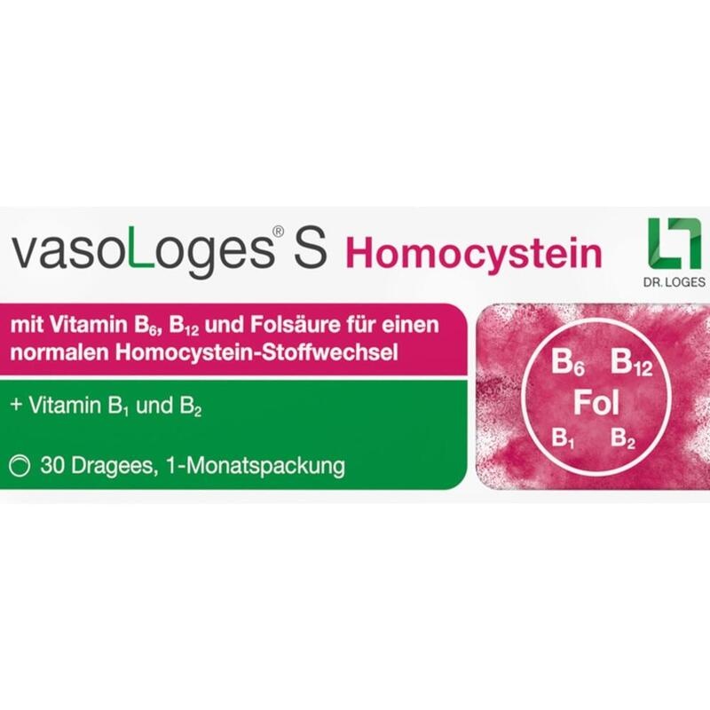 VASOLOGES S Homocystein Dragees