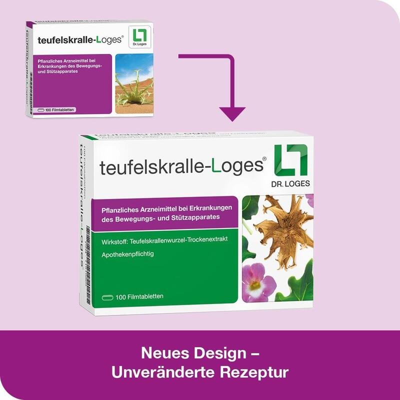 TEUFELSKRALLE-LOGES Filmtabletten