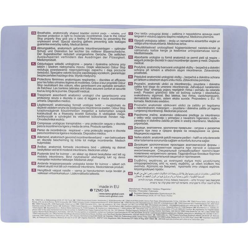 SENI Control Inkontinenzeinlage plus