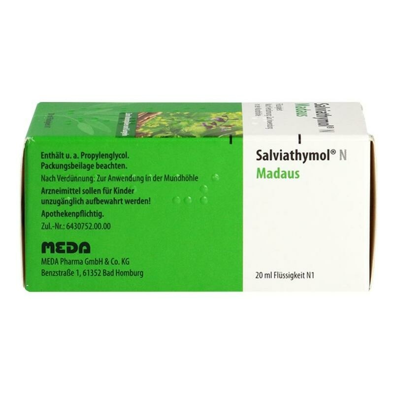 SALVIATHYMOL N Madaus Tropfen