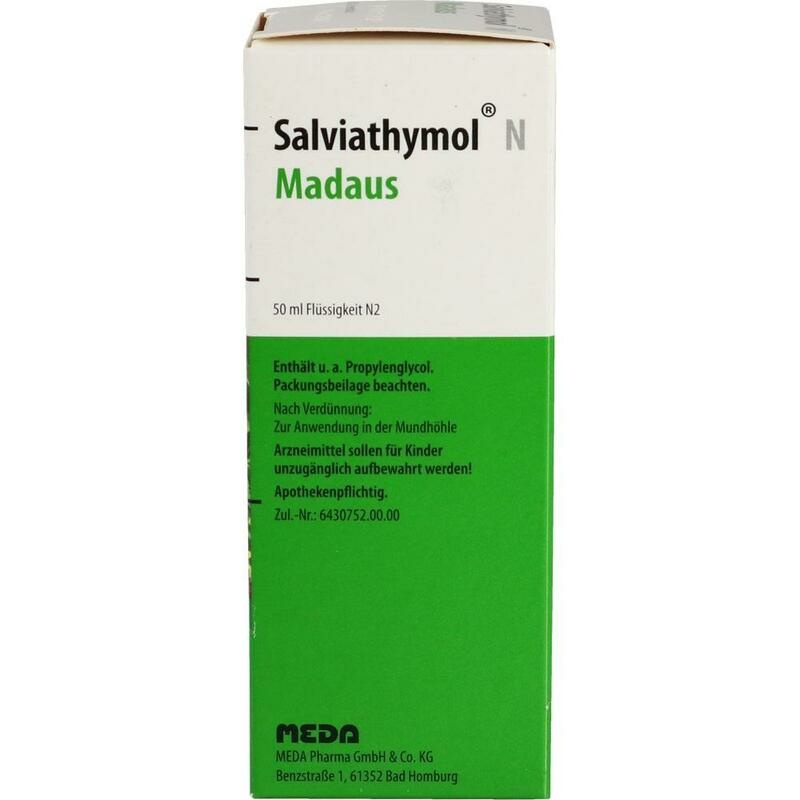 SALVIATHYMOL N Madaus Tropfen
