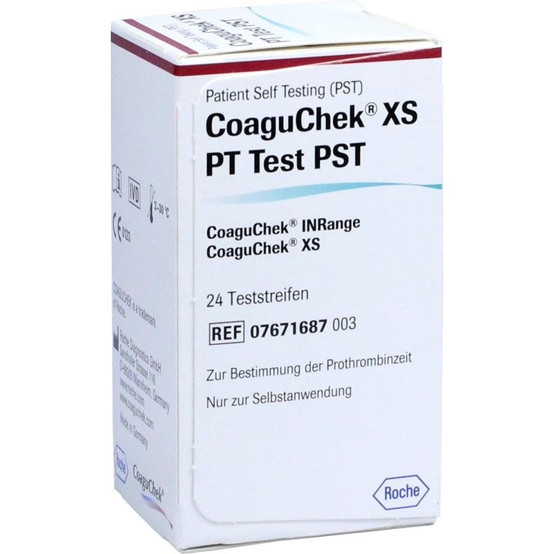 COAGUCHEK XS PT Test PST