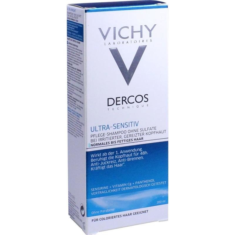 VICHY DERCOS ultra-sensitiv Shampoo fett.Kopfhaut