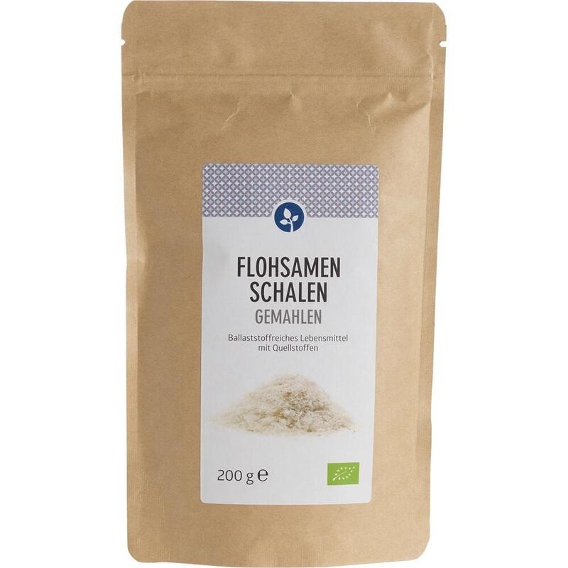 FLOHSAMENSCHALEN gemahlen Bio Pulver