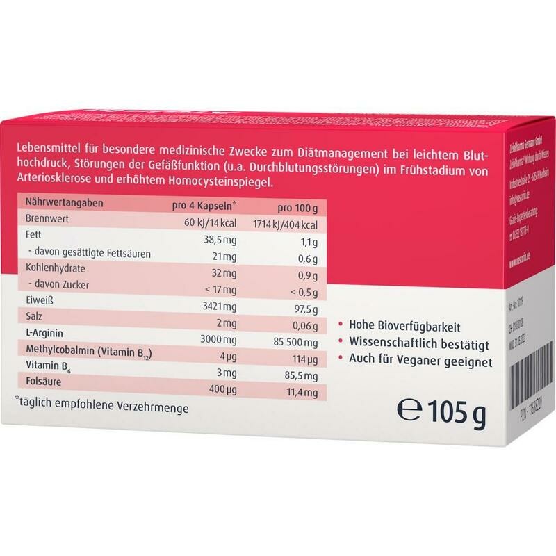 VASCORIN Arginin Plus Kapseln