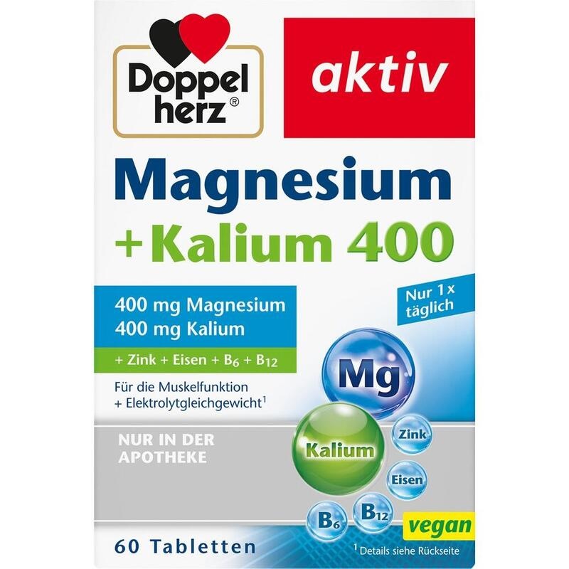 DOPPELHERZ Magnesium+Kalium Tabletten