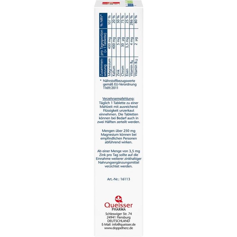 DOPPELHERZ Magnesium+Kalium Tabletten