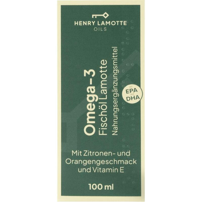 OMEGA-3 FISCHÖL Lamotte