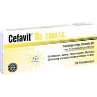 CEFAVIT D3 7.000 I.E. Filmtabletten