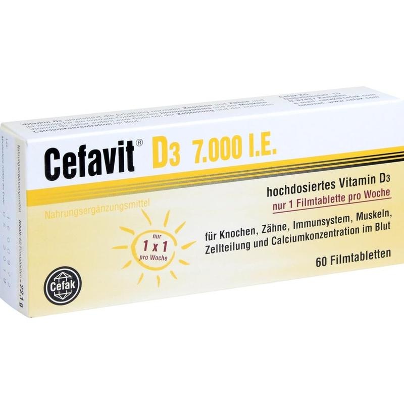 CEFAVIT D3 7.000 I.E. Filmtabletten