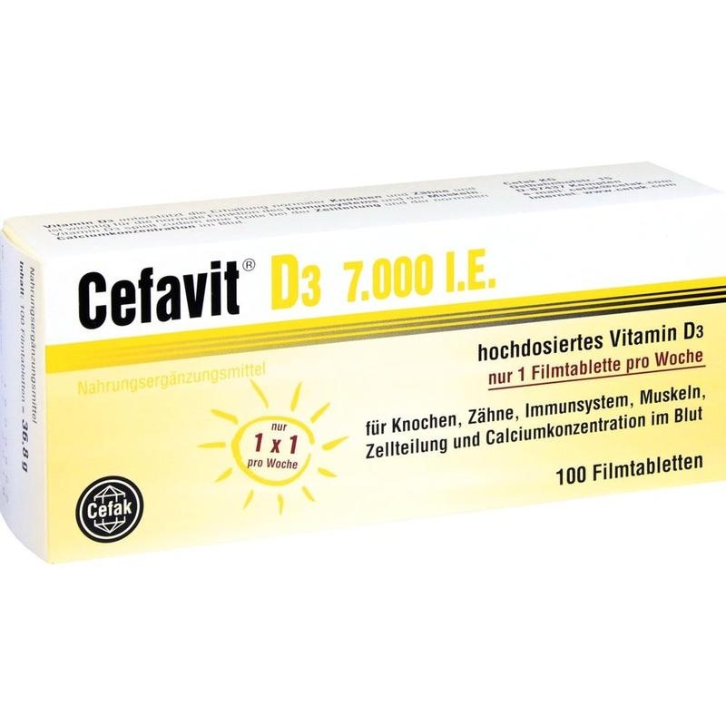 CEFAVIT D3 7.000 I.E. Filmtabletten