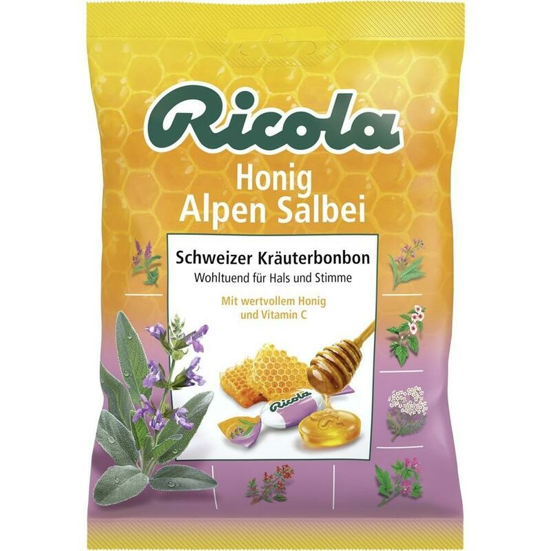RICOLA m.Z.Beutel Honig Alpen Salbei Bonbons